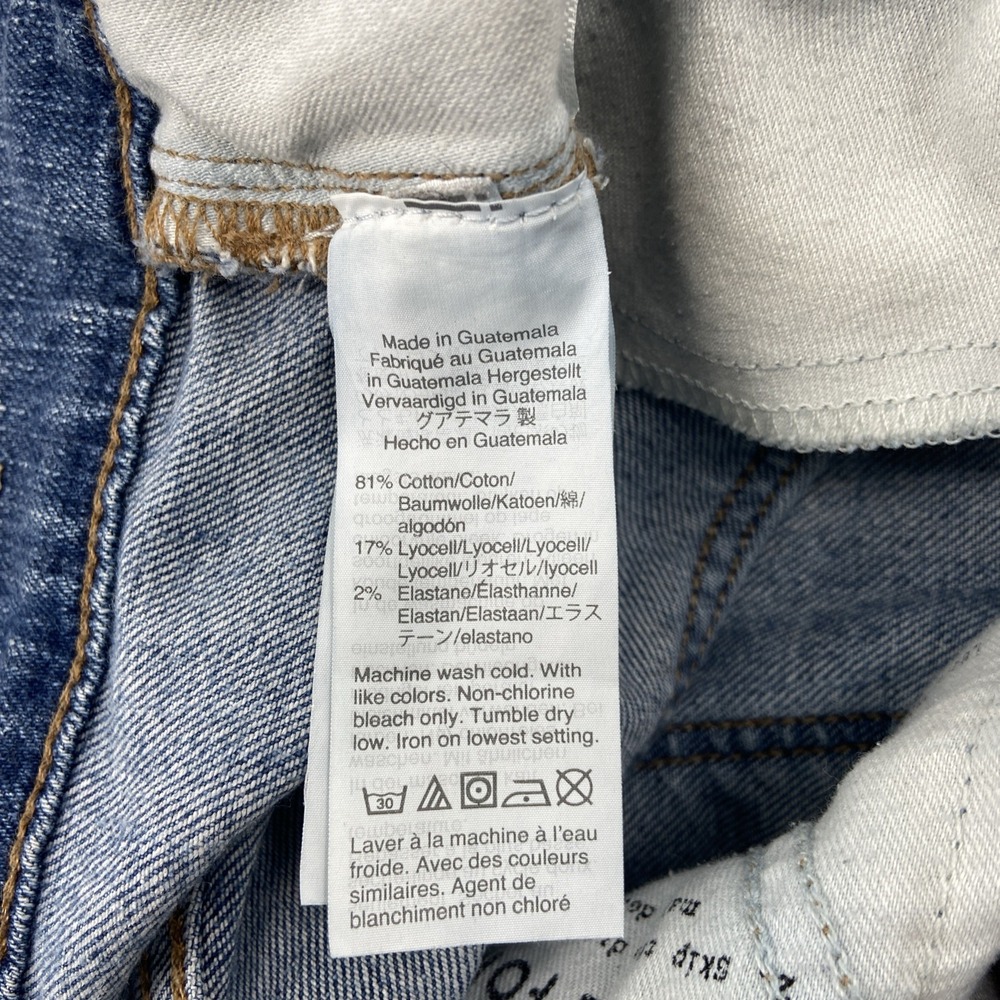 Madewell Classic Straight Jeans Womens 25 Blue Denim Comfort Classic - Picture 6 of 6